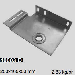 Изогнутый кронштейн подшипника