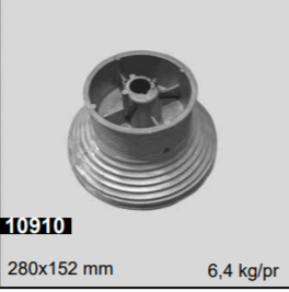 Высота барабана Макс. highlift = 4100 мм, M164-4165 HL/ Барабан 10910