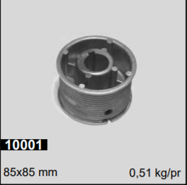 Барабан для стандартной лебедки M076-2840/ Барабан 10001
